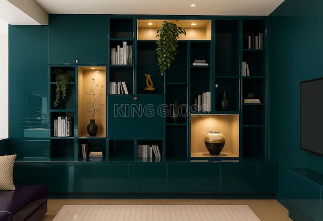 تک رنگ های ساده براق سلما براق کینگ گلاس