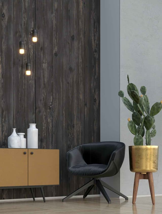 پنل روکش ملامینه پاکچوب طرح Oslo Pine 9934 بافت چوب کاج روشن