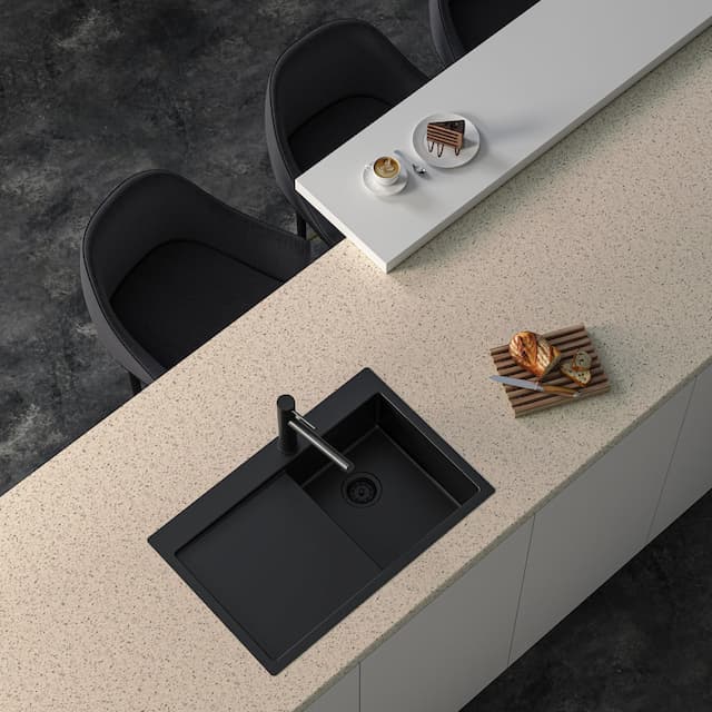 نمای کاربرد صفحه کابینت پاک چوب کورین کرم کد 2069 در دکوراسیون آشپزخانه