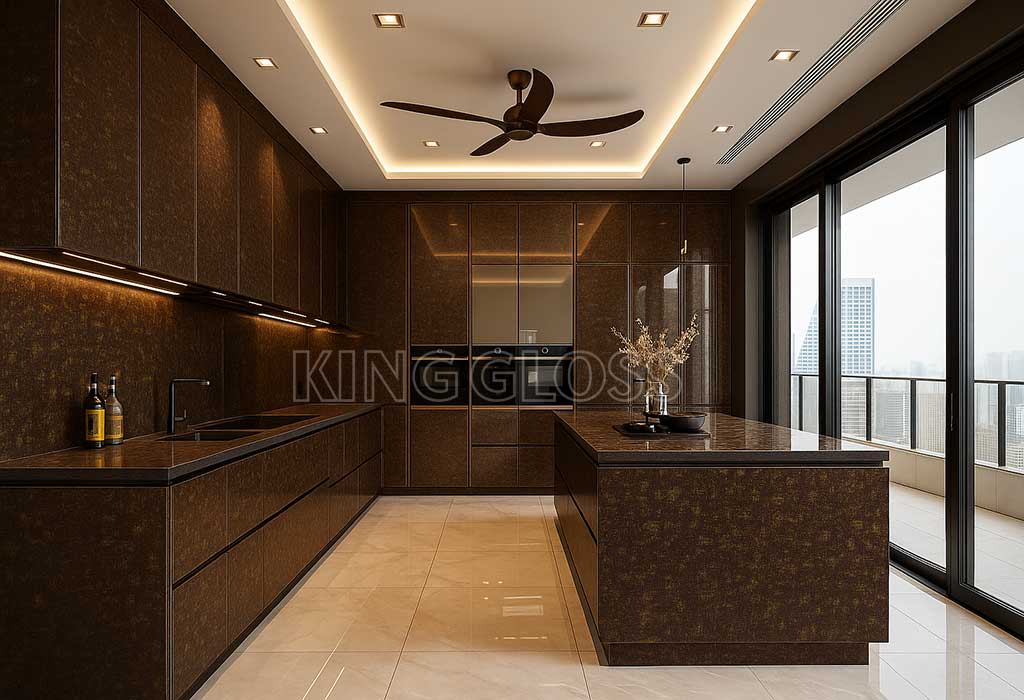 BROWN ENZO-GLOSSY-0092