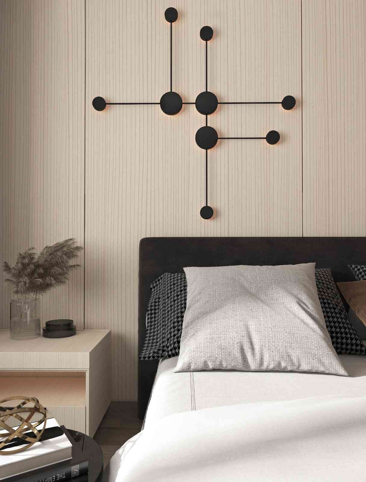 پنل روکش ملامینه پاکچوب طرح Larix 2062 با بافت چوب روشن